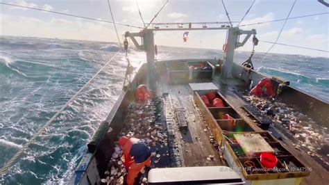 远洋渔业，大海捕鱼，海洋捕捞视频素材,延时摄影视频素材下载,高清1920X1080视频素材下载,凌点视频素材网,编号:447506
