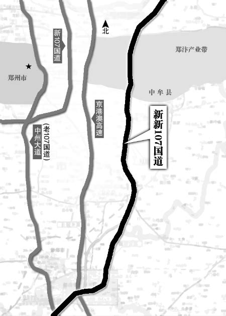 郑州花园口年内建立交 107国道将东移到中牟_新闻中心_新浪网