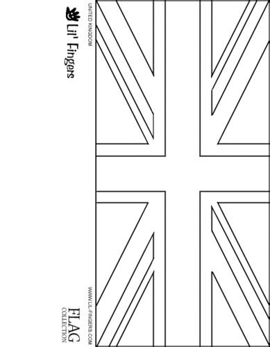 简笔画英国的国旗(英国的国旗,简笔画) - 抖兔教育