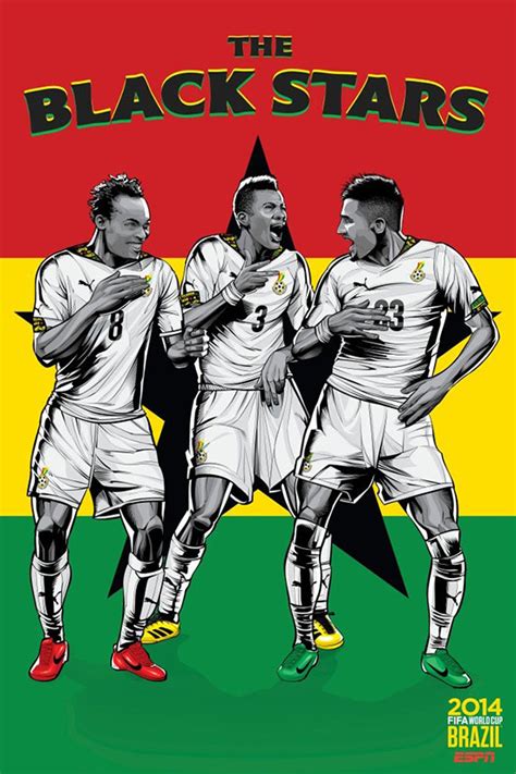 来啦！2014年巴西世界杯32强宣传海报设计 - 优设网 - UISDC