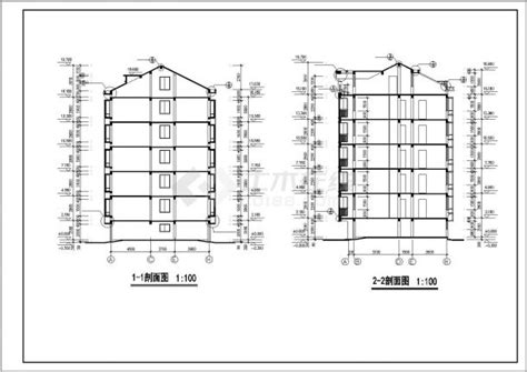 徐州多层住宅建筑施工设计CAD全套图纸_住宅小区_土木在线