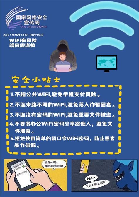 WIFI有风险，蹭网需谨慎-2021年国家网络安全宣传周河南省校园日活动