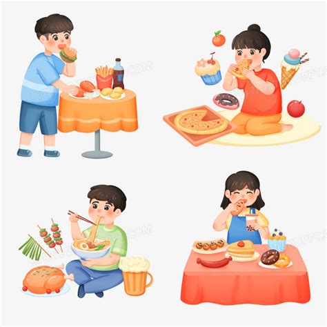 吃货合集图片