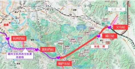 杭温高铁二期规划图一览- 杭州本地宝