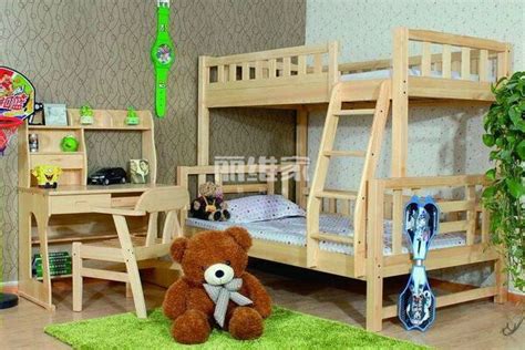 松木儿童床好吗，儿童家具为什么要用松木？效果图实拍
