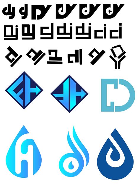 如何设计创意英文字母logo？一般人不知道的3个技巧！_标小智LOGO神器-站酷ZCOOL