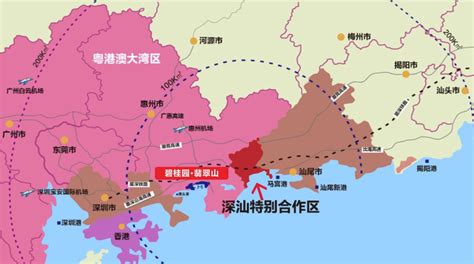 粤西地区包括哪些城市（广东省四大区域板块图）