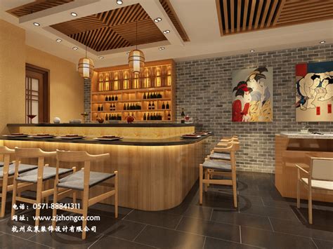 舌尖美味-日式料理|空间|室内设计|济南易本装饰 - 原创作品 - 站酷 (ZCOOL)