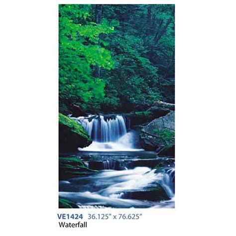 VE1424 - LEXAN PANEL, WATERFALL, 76 X 36 1/8, W/OUT PORT HOLE | Vendors ...