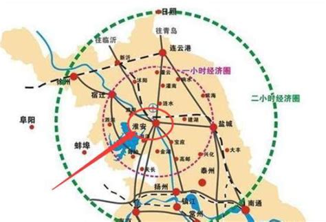 淮安市的区划调整，苏北5大城市之一，为何有7个区县？__财经头条