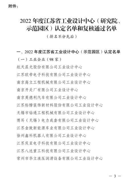 喜报！江苏和天下荣获“2022年度省级工业设计中心”认定 - 江苏和天下节能科技股份有限公司