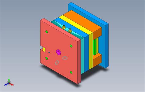 中空桶盖注塑模具CAD图纸图纸下载_工程图纸_CAD图纸 - 制造云 | 工程图纸