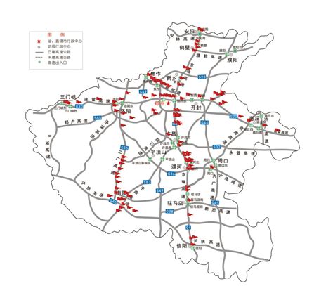 河南省旅游地图高清版_中国地图_初高中地理网