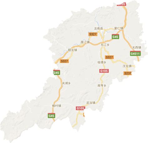 全南县地图 | 全南县信息公开