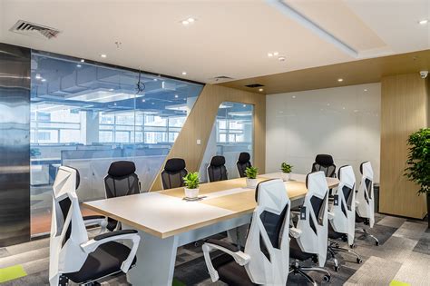 科技公司办公室软装设计方案详解_岚禾办公空间设计