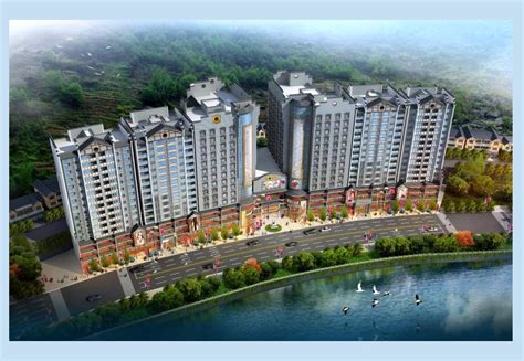 雅安宝兴县商业综合体项目-成都美厦建筑设计有限公司_设计公司_建筑设计公司