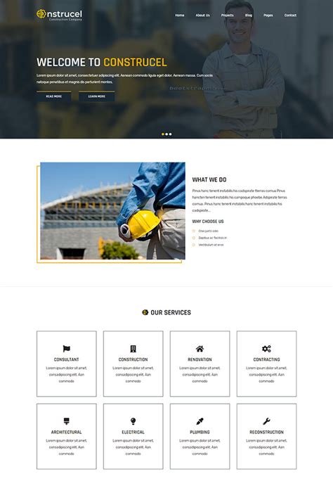 photoshop设计企业网站首页实例(13) - 网页模板 - PS教程自学网