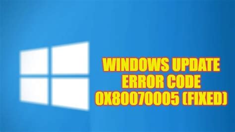 Error Code 0x80070005? 8 Ways to Fix It Quickly