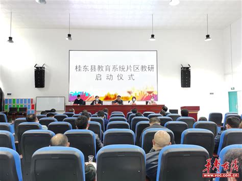 桂东县：三点发力 促进片区教研水平提升 - 华声教育