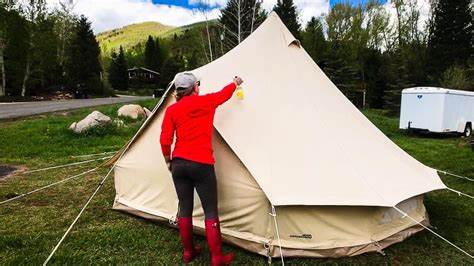 Canvas Tent Maintenance | Cleaning Waterproofing Storage | CanvasCamp USA