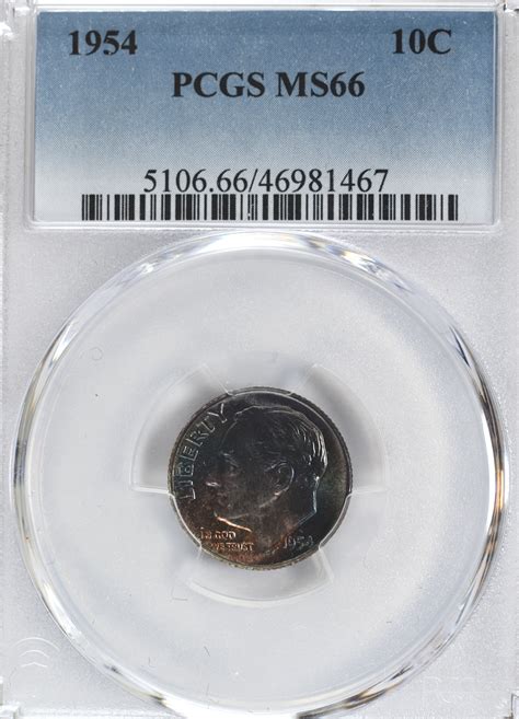 1954 10C MS66 PCGS - Harbor Coins