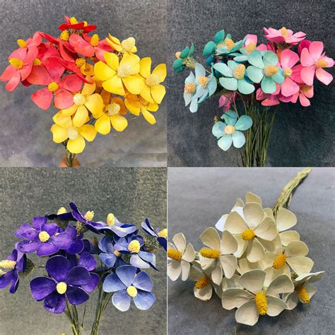手工粘花图片