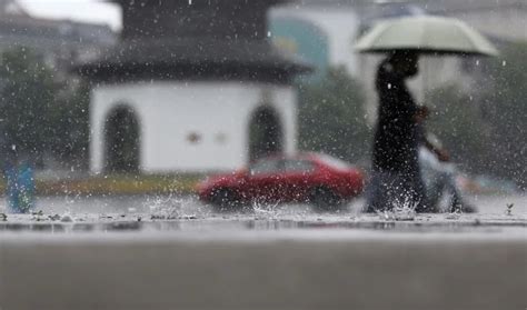 上海金山遭遇强降雨部分地区大面积积水，网友：把车当船开_凤凰网视频_凤凰网