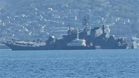 黑海舰队老巢爆炸，新旗舰或被击沉，俄罗斯：英国支持的恐怖袭击_新浪新闻