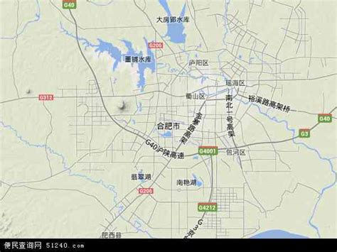 合肥市地图最新版图片 合肥市地图最新版图片