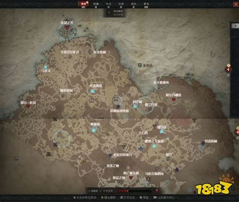 《暗黑破坏神4》地图传送点位置汇总 全地图传送点一览_18183.com