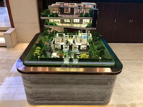 湖南湘西金桥世纪山水·天麓城住宅沙盘模型 - 户型展示 - 华野
