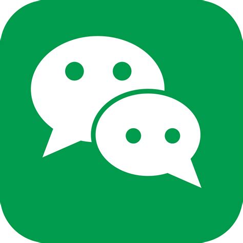 创意手绘绿色的微信logo标志图标图标免费下载-图标7JyqWaVgk-新图网