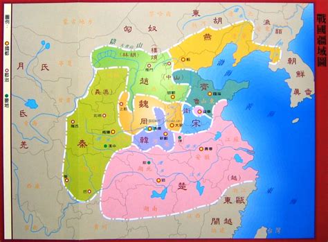 楚汉地图图片