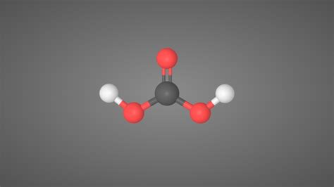 碳酸分子结构模型_火花学院