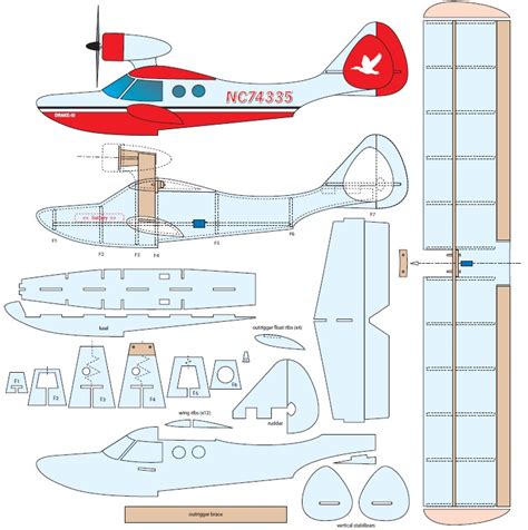 米格29 Mig-29航模制作图纸 PDF格式 – KerYi.net