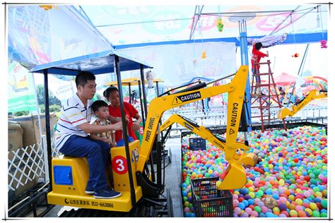 新款公园儿童游乐挖掘机厂家直销更优惠_郑州市梦之龙游乐设备制造有限公司