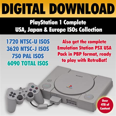 PlayStation 2 (PS2) Complete ISOs Collection Digital Download (USA ...