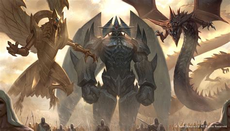三幻神 欧碧利斯克的巨神兵 欧西里斯的天空龙 拉的翼神龙