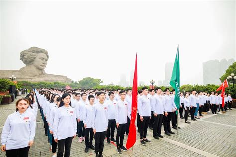 我校200名学子参加全省大学生集体入党宣誓活动-湖南大学新闻网