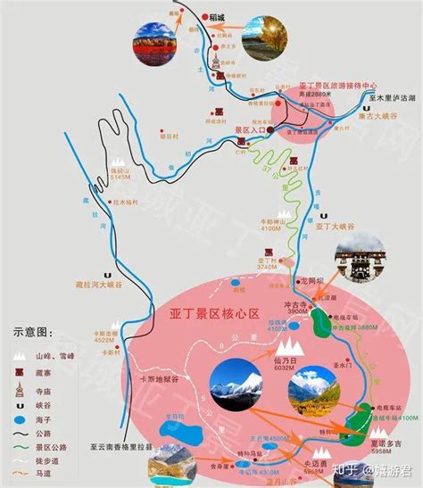 川西小环线地图图片