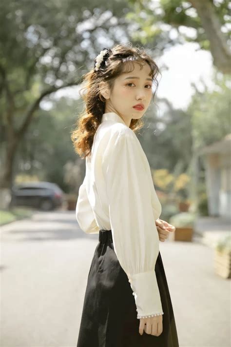 穿搭图集甜美女生头像