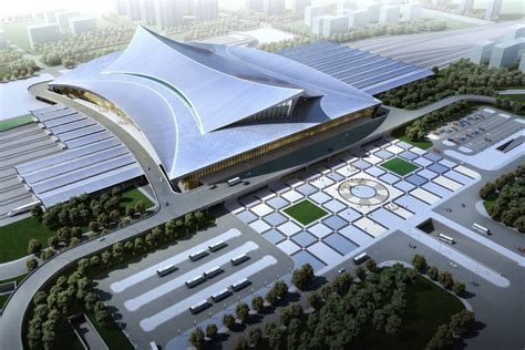 成都火车站3dmax 模型下载-光辉城市