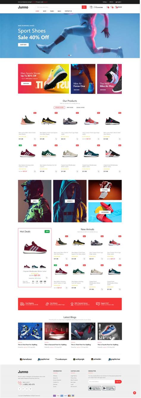 bootstrap购物网站源代码，时尚电商平台网页模板-17素材网
