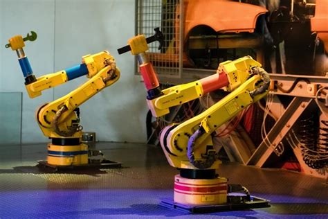 工业机器人工作站,机器人工作站,工业机器人分类_大山谷图库