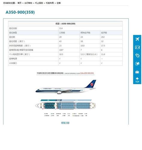 经济舱_B777-300ER体验_南航机上服务 - 中国南方航空官网