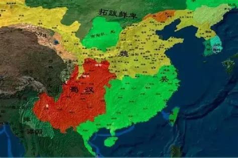 魏、蜀、吴三国的鼎立，使分裂的中国走向局部的统一。为三国鼎立-试题信息