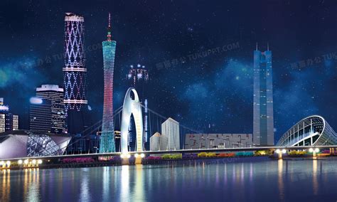 广州建筑背景背景图片素材免费下载_熊猫办公