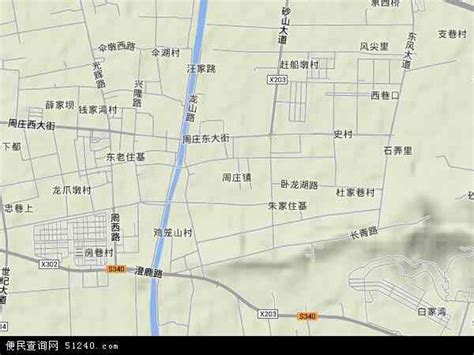 周庄镇地图 - 周庄镇卫星地图 - 周庄镇高清航拍地图