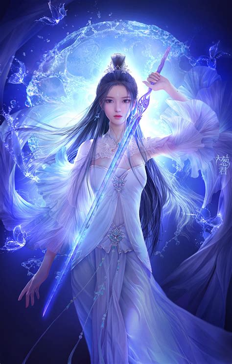 修仙女图片