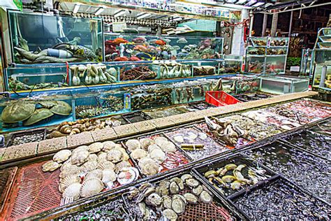 海鲜档口中绝大部分海鲜都来自中国近海